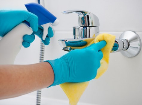 Cleaning tools used for a thorough home deep cleaning