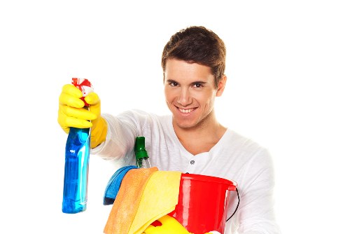 Eco-friendly domestic cleaning products and reusable cloths